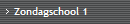 Zondagschool 1
